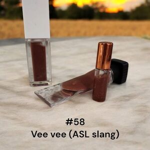 Shimmering Brown Lip Gloss